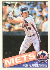 1985 Topps Baseball Cards      144     Ron Gardenhire